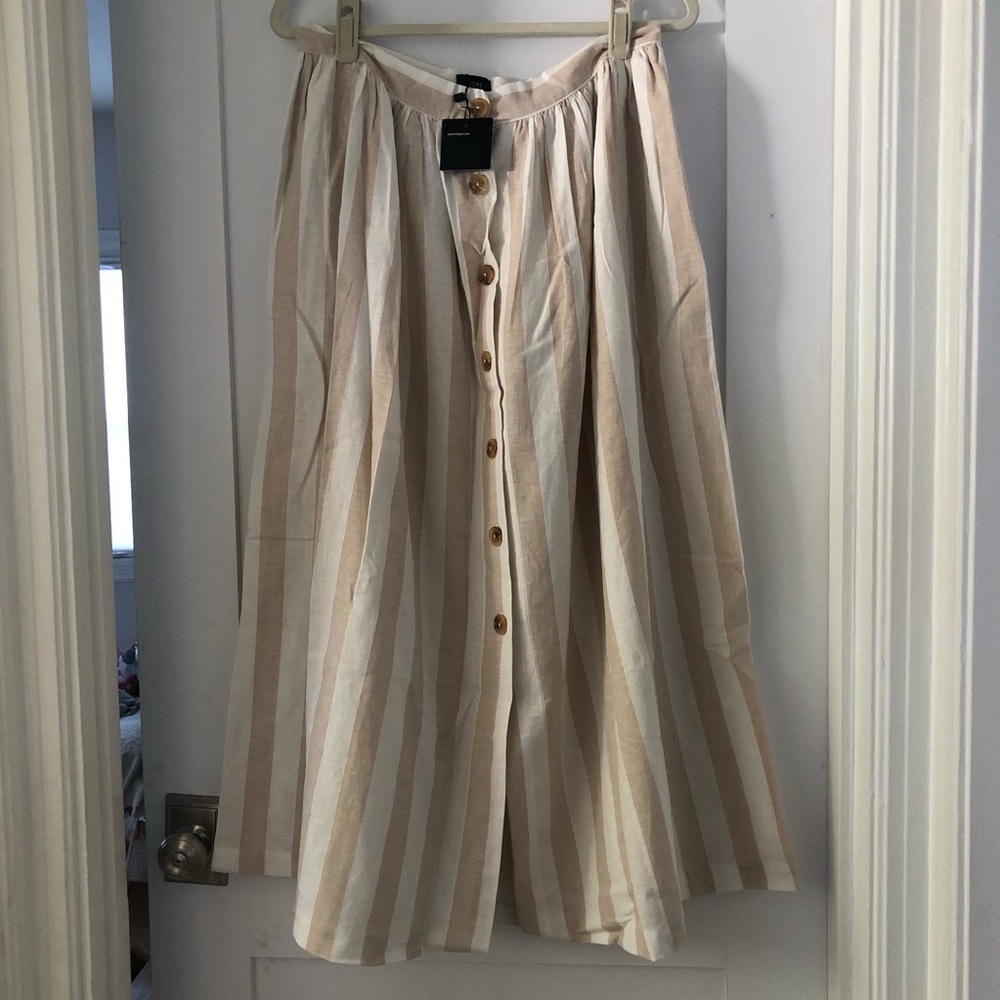 Tigre et Tigre button down skirt